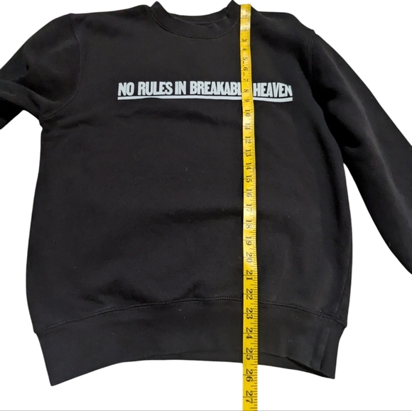 Taylor Swift It's a Cruel Summer With You Long Sleeve Crewneck Lover Black Small - Picture 7 of 8